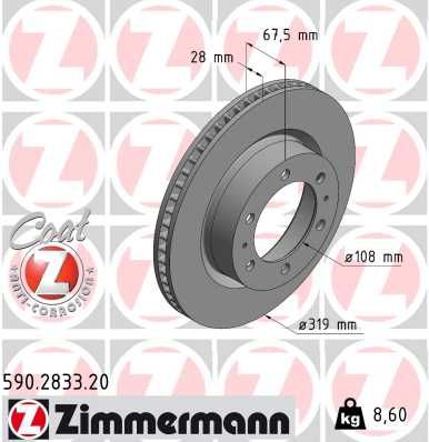 ZIMMERMANN Disk ploča