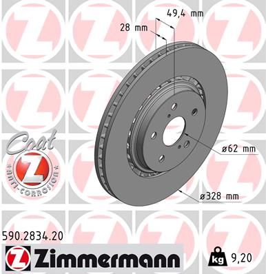ZIMMERMANN Disk ploča