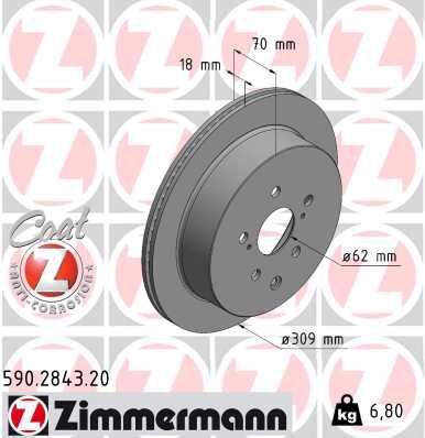 ZIMMERMANN Disk ploča