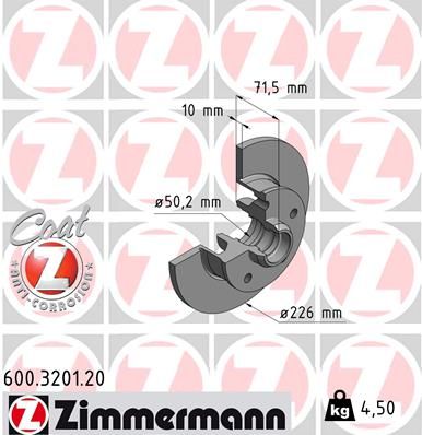 ZIMMERMANN Disk ploča