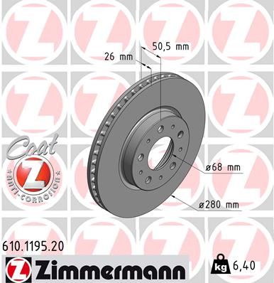 ZIMMERMANN Disk ploča