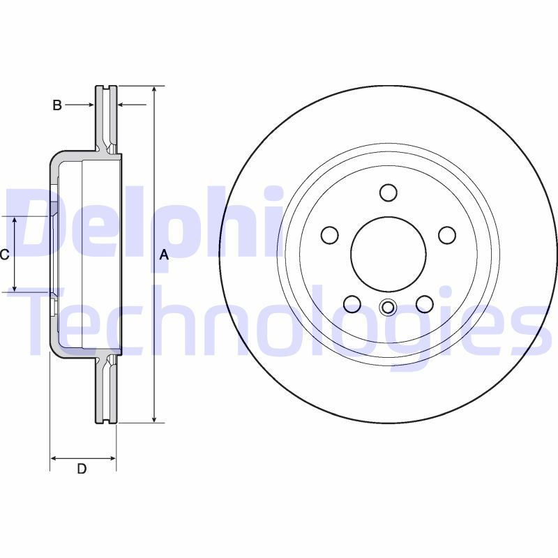 DELPHI Kočioni disk