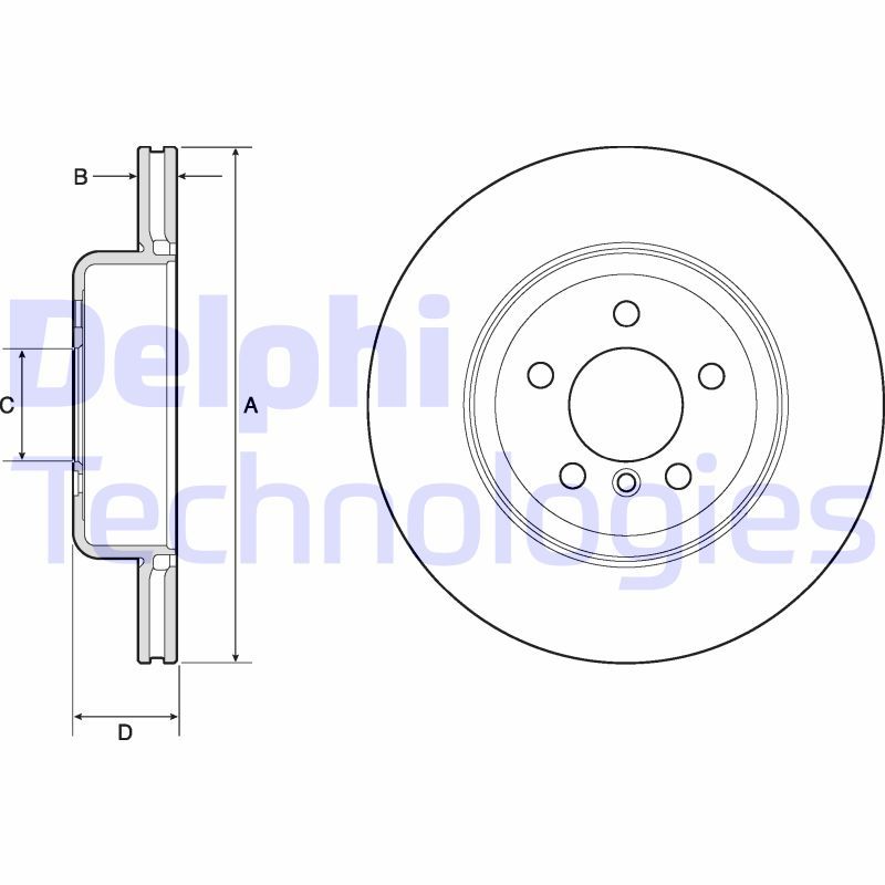 DELPHI Kočioni disk
