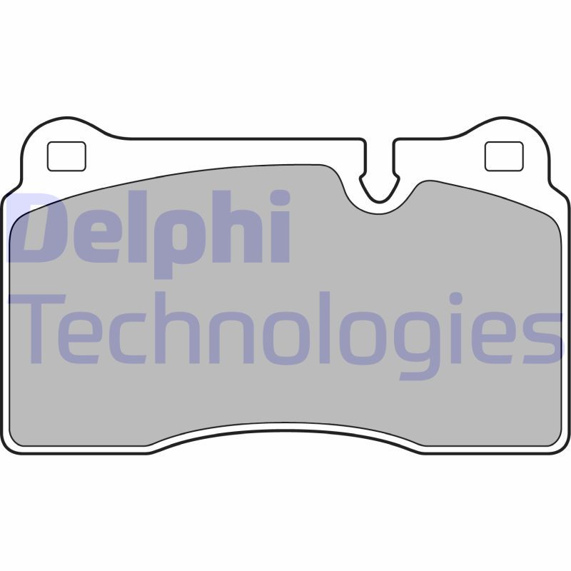 DELPHI Komplet kočionih obloga, disk-kočnica