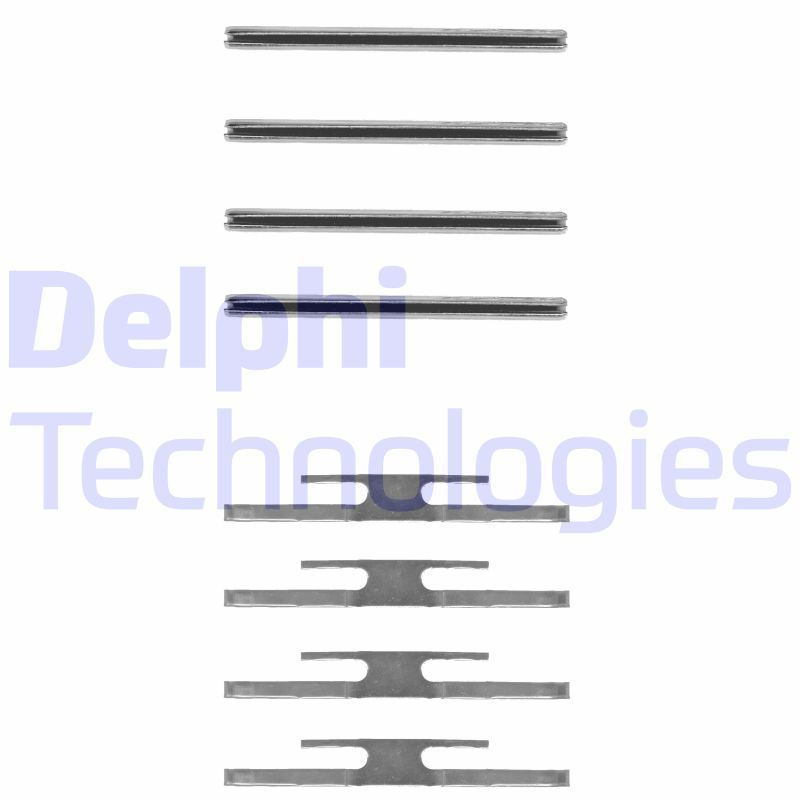 DELPHI Komplet dodatne opreme, obloga disk-kočnice