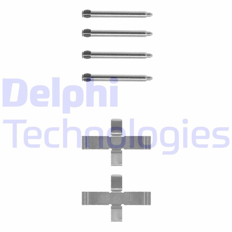 DELPHI Komplet dodatne opreme, obloga disk-kočnice
