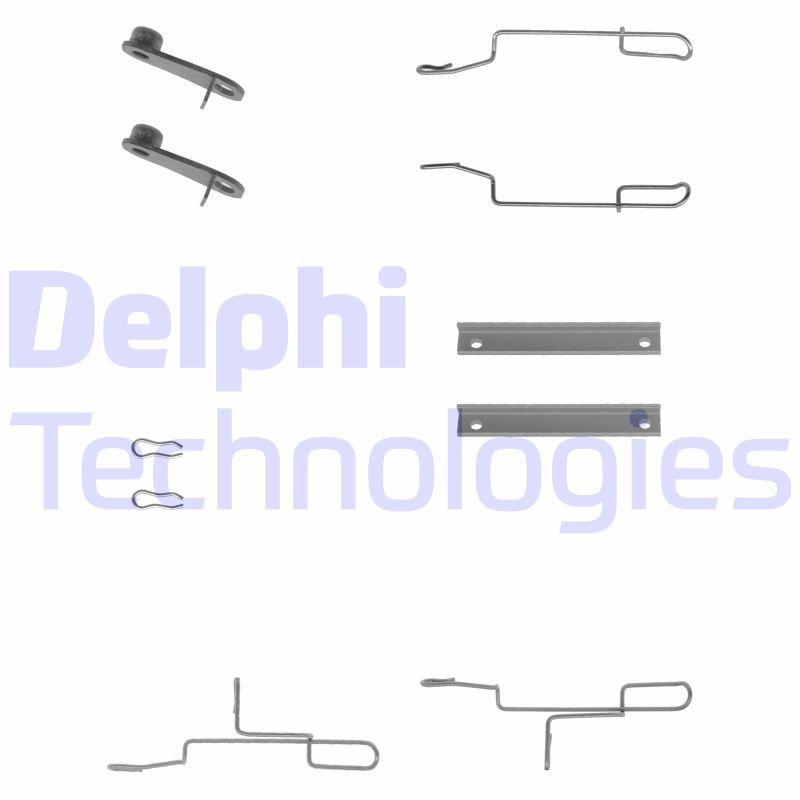 DELPHI Komplet dodatne opreme, obloga disk-kočnice