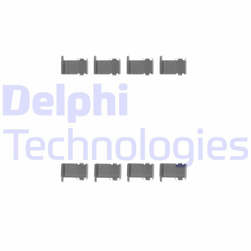 DELPHI Komplet dodatne opreme, obloga disk-kočnice