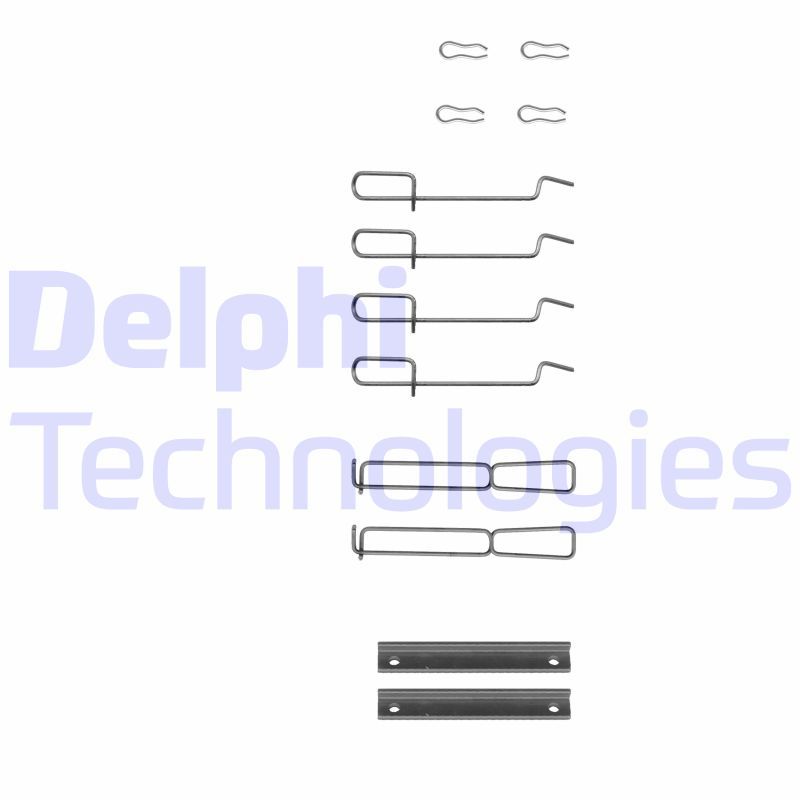 DELPHI Komplet dodatne opreme, obloga disk-kočnice
