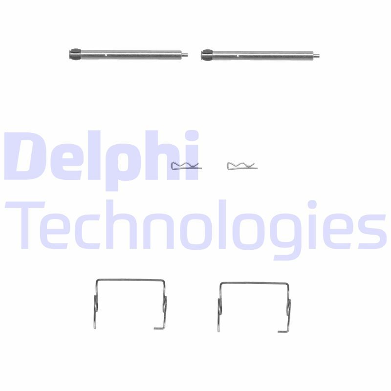 DELPHI Komplet dodatne opreme, obloga disk-kočnice