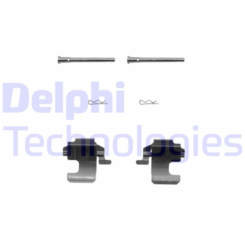 DELPHI Komplet dodatne opreme, obloga disk-kočnice