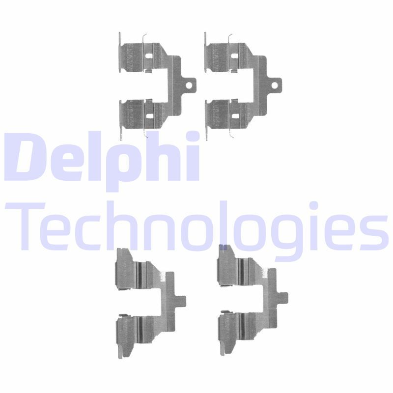 DELPHI Komplet dodatne opreme, obloga disk-kočnice