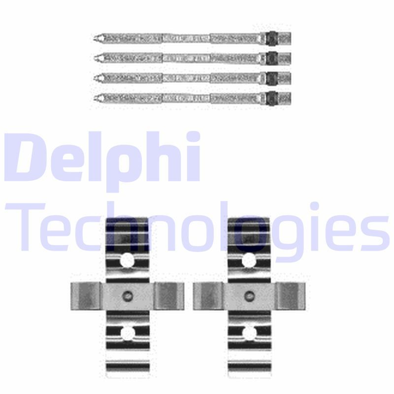 DELPHI Komplet dodatne opreme, obloga disk-kočnice