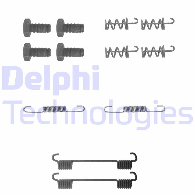 DELPHI Komplet dodatne opreme, papuče parkirne kočnice