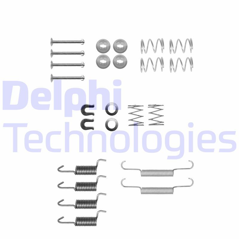 DELPHI Komplet dodatne opreme, papuče parkirne kočnice