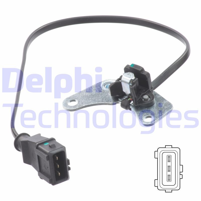 DELPHI Osjetnik, položaj bregastog vratila