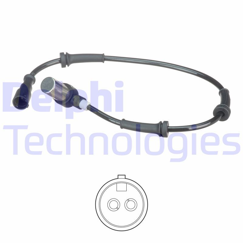 DELPHI ABS senzor
