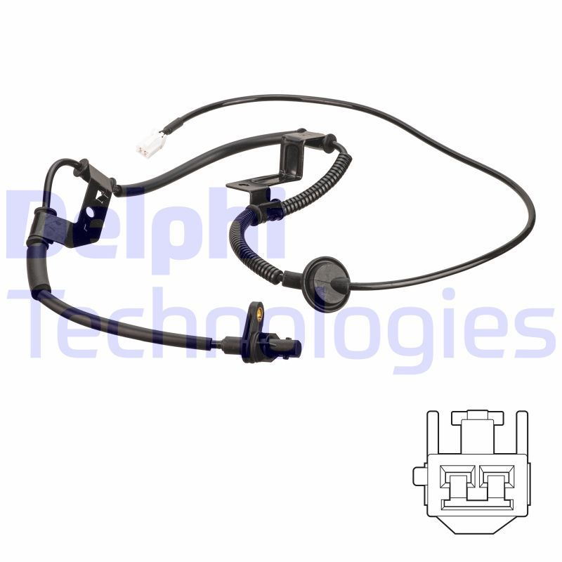 DELPHI Osjetnik, broj okretaja kotača