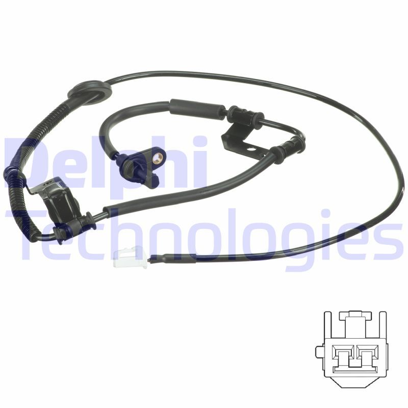 DELPHI Osjetnik, broj okretaja kotača