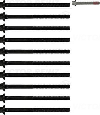 VICTOR REINZ Komplet vijaka cilindarske glave