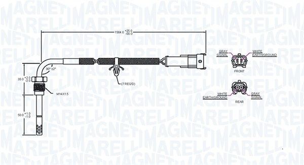 MAGNETI MARELLI Prekidač, podizač stakla