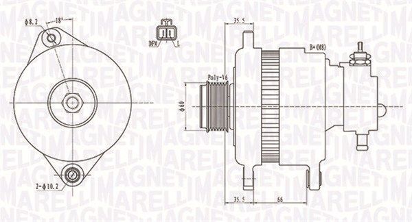 MAGNETI MARELLI Generator