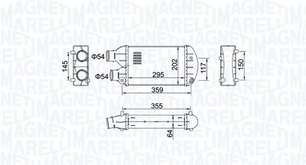 MAGNETI MARELLI Ventilator unutarnjeg prostora