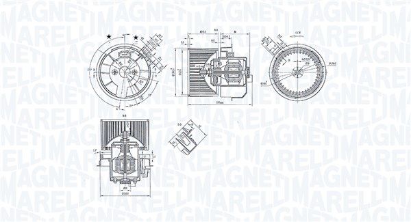 MAGNETI MARELLI Pumpa za ulje