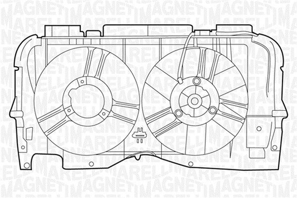 MAGNETI MARELLI Hladnjak ulja, motorno ulje