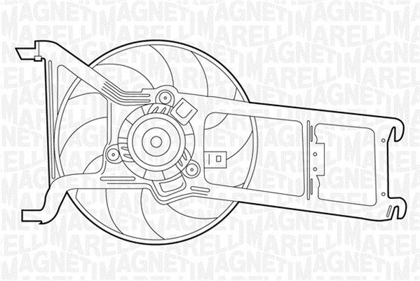 MAGNETI MARELLI Hladnjak ulja, motorno ulje