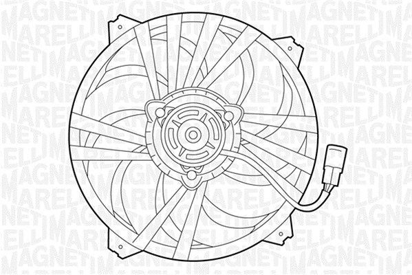 MAGNETI MARELLI Hladnjak ulja, motorno ulje