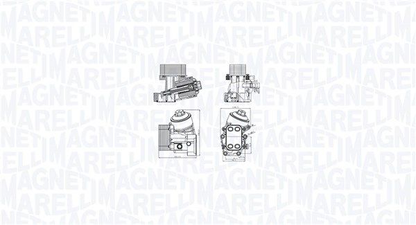 MAGNETI MARELLI Hladnjak ulja, motorno ulje