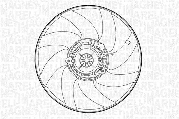 MAGNETI MARELLI Hladnjak ulja, motorno ulje