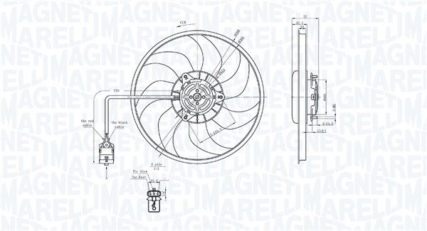 MAGNETI MARELLI Senzor, pomoć pri parkiranju