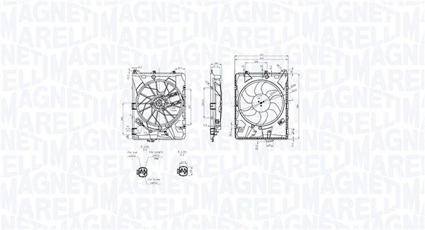 MAGNETI MARELLI Senzor, pomoć pri parkiranju