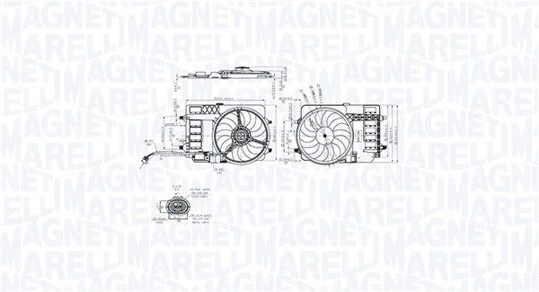 MAGNETI MARELLI Senzor, pomoć pri parkiranju