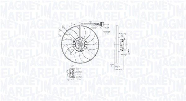 MAGNETI MARELLI Senzor, pomoć pri parkiranju