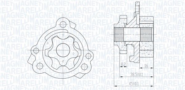 MAGNETI MARELLI Metlica brisača