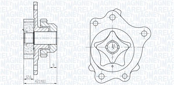 MAGNETI MARELLI Metlica brisača